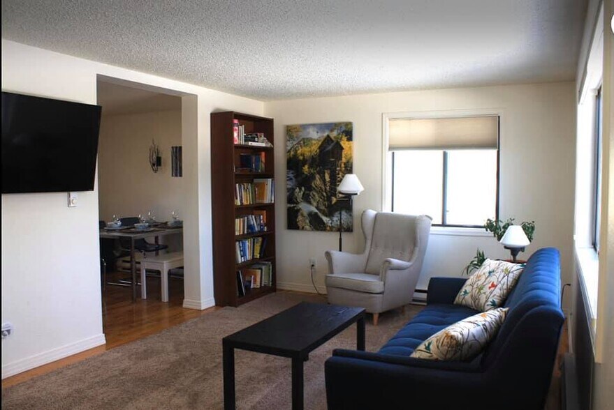 Looking into living room and kitchen - 1228 Maple Street
