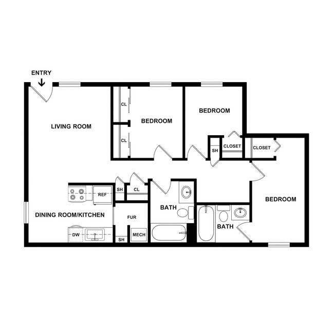 Floorplan - Blue Water Garden