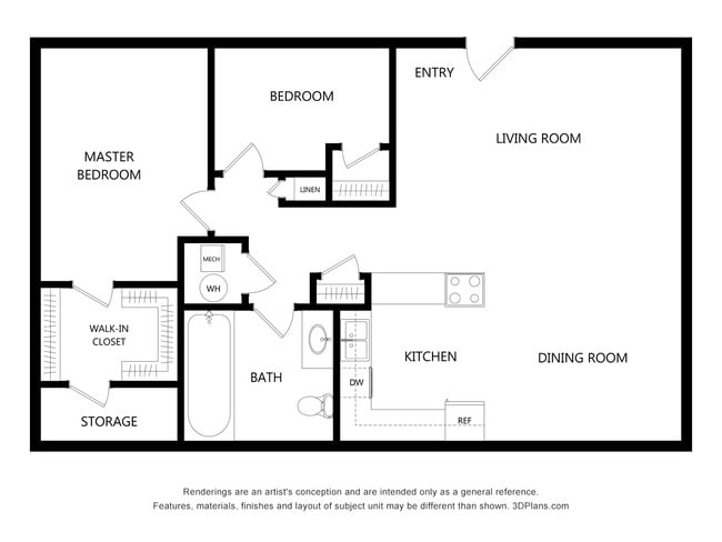 Floorplan - Patman Switch Apartments