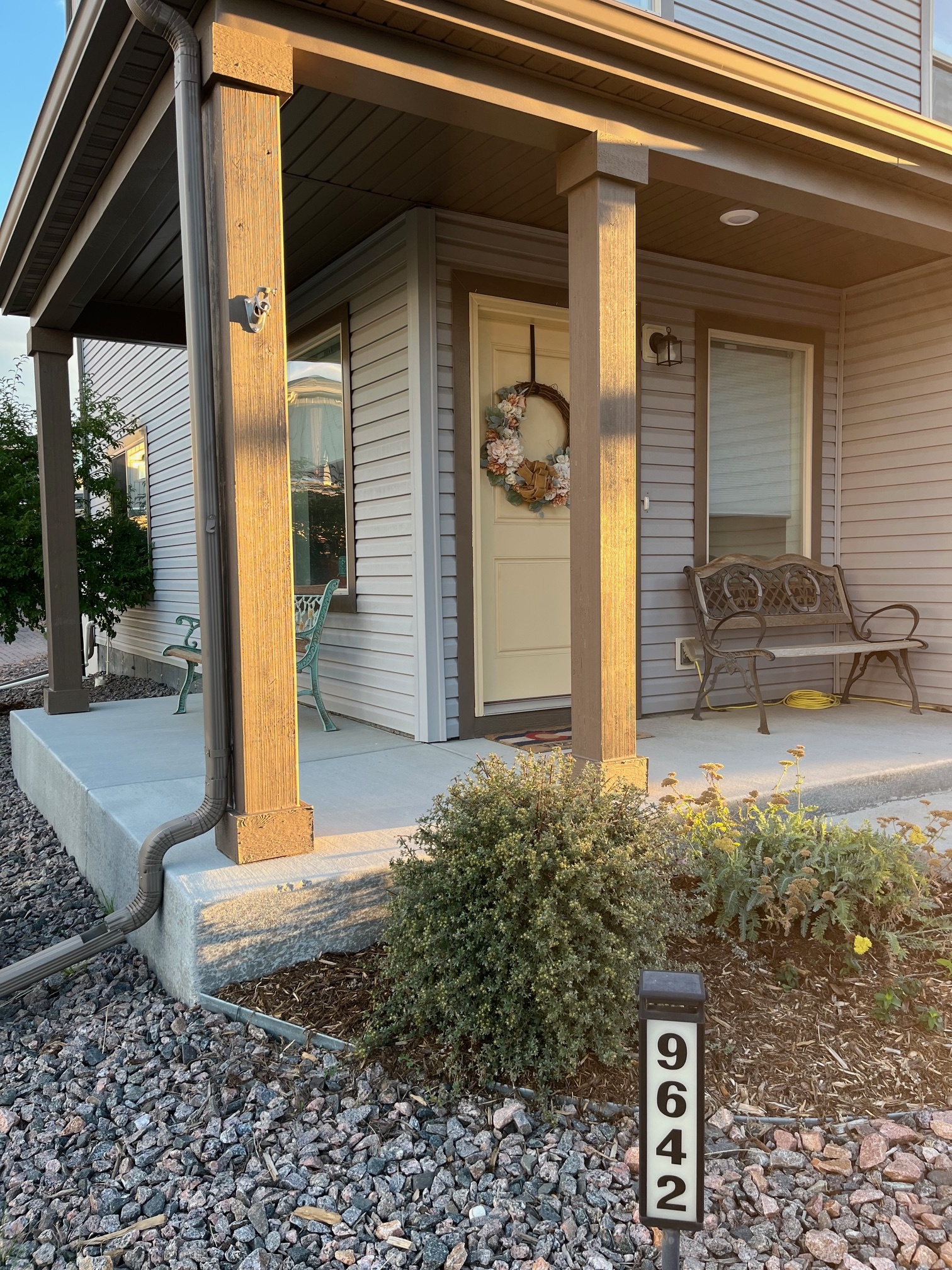 Front Porch @ Sunset - 9642 Timberlake Loop