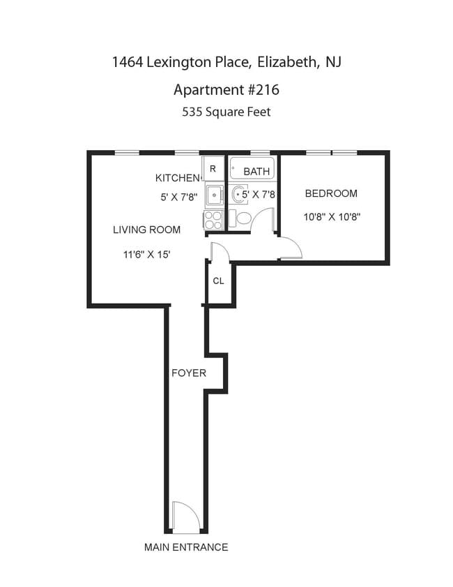Floorplan - Pineda Apartments