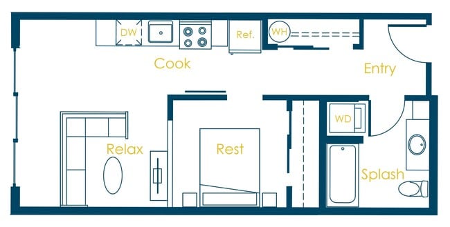 Floorplan - Crew Apartments