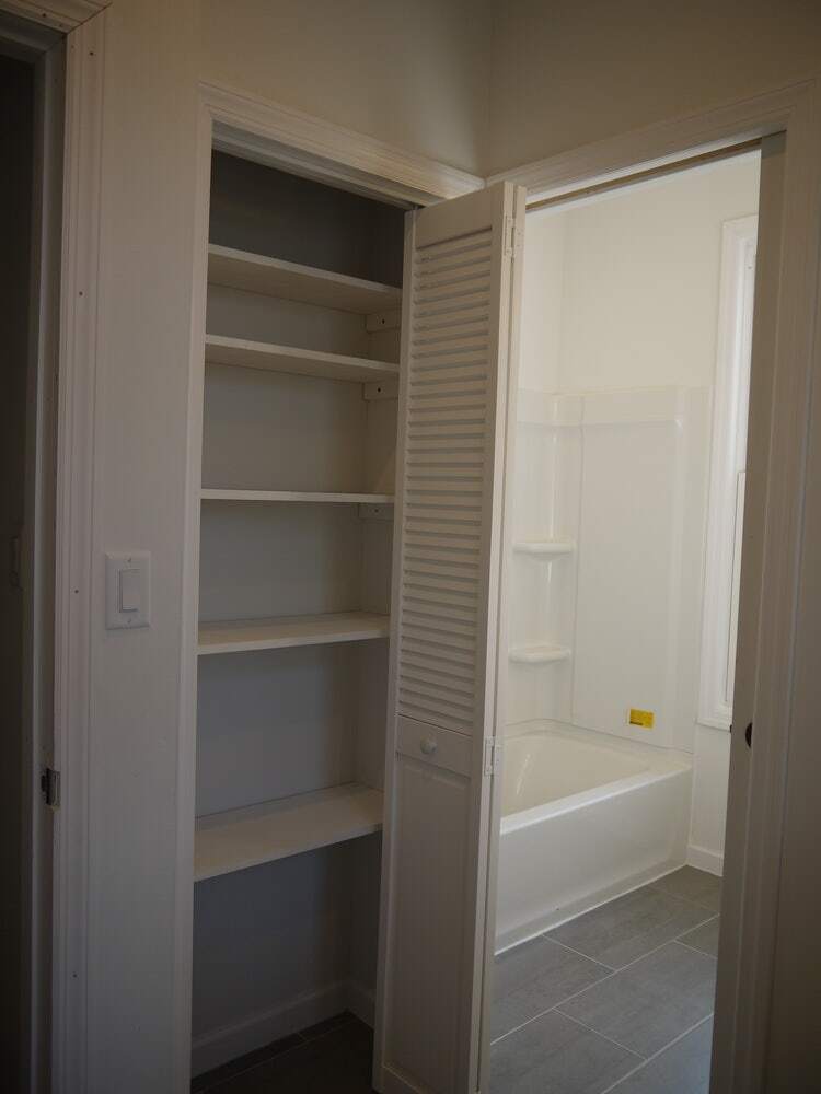 Linen storage in laundry room to Bathroom 2 - 55 Donaldson Ave