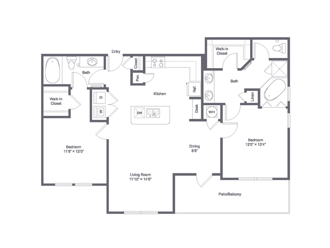 Floorplan - Park Central at Flower Mound