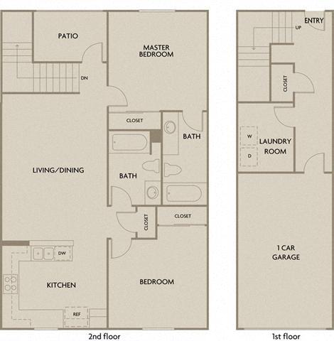 Floorplan - Theatre Square Apartments