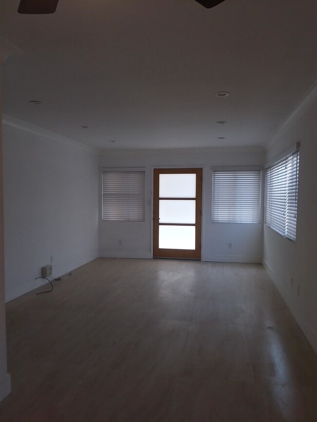 View from Dining Room to Entry Door - 206 15th St