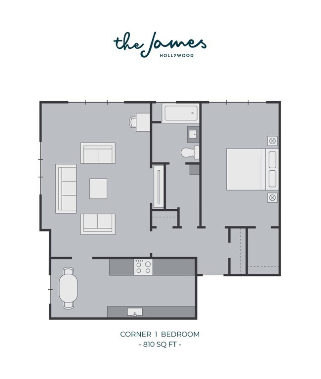 Floorplan - The James Hollywood