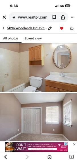 Second bedroom - 14216 Woodlands Dr