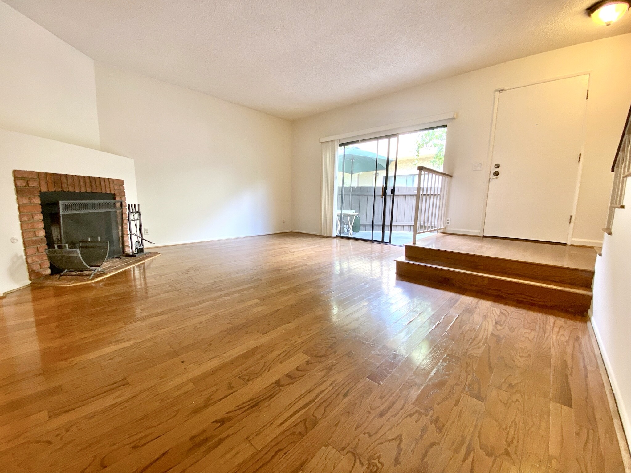 large patio attached to living room - 15059 Sherman Way