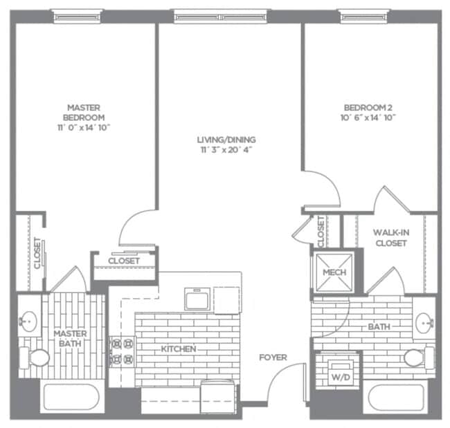 Floorplan - The Asher