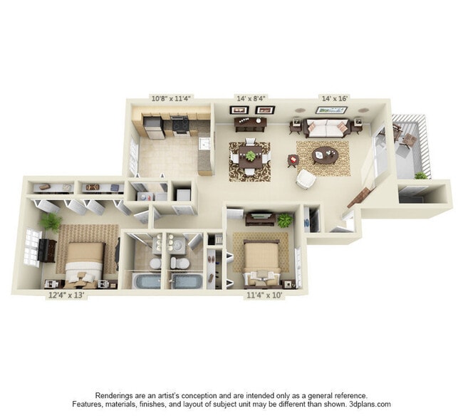 Floorplan - The Brooke by OneWall