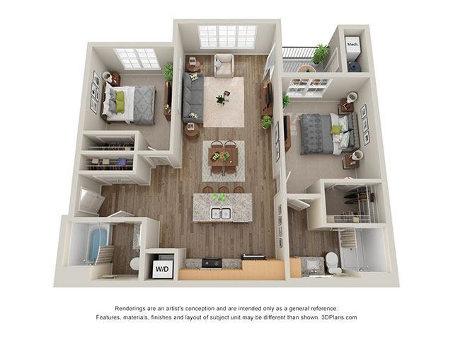 Floorplan - Timbers at Hickory Tree