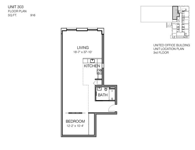 Floorplan - Market District Lofts