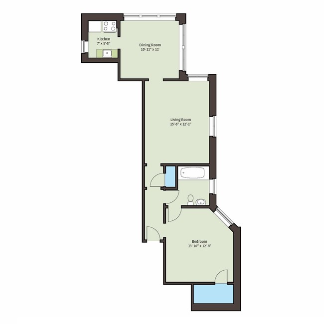 Floorplan - 5049 S. Drexel Boulevard