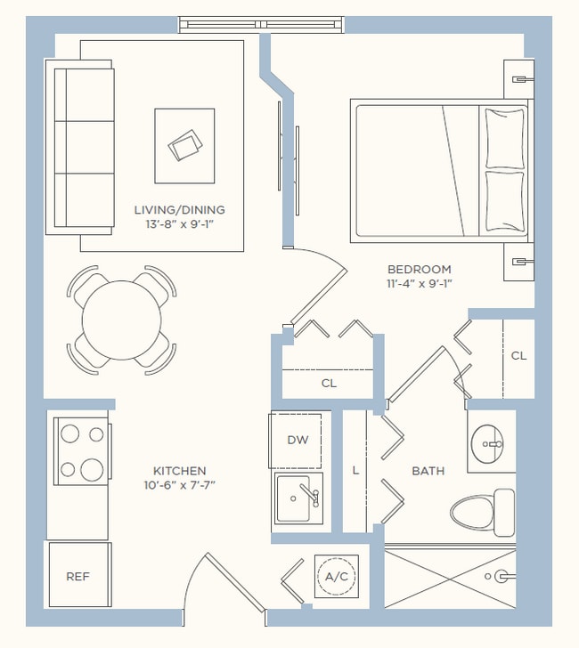 Floorplan - Residences at River Parc