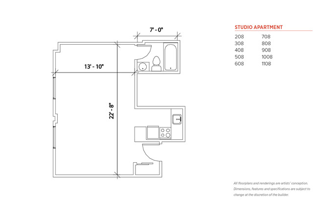 Floorplan - Walnut Square Apartments