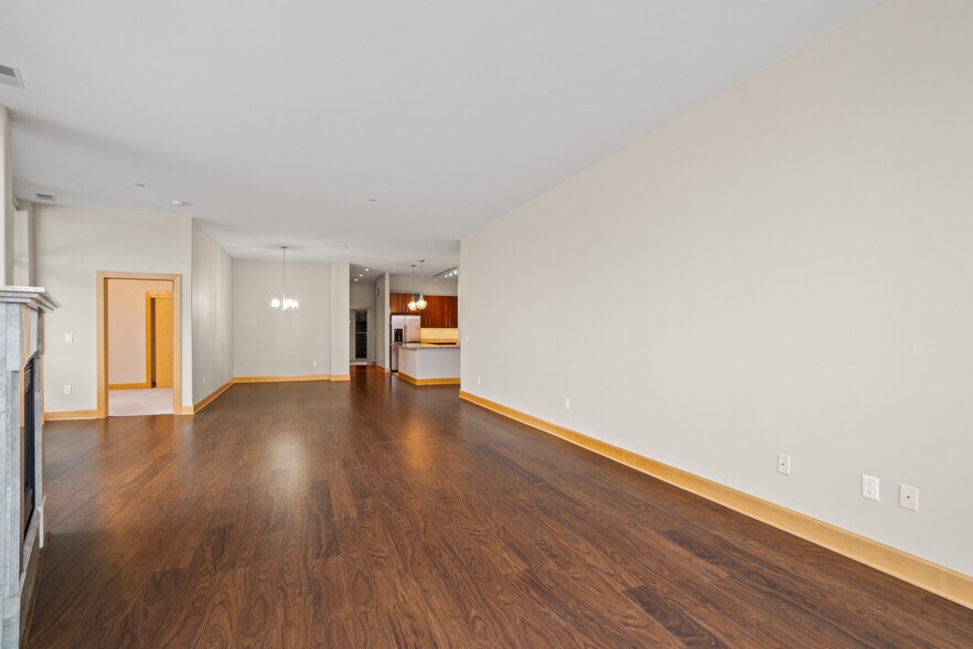 Living Room facing Dining Area - 1111 N Marshall St