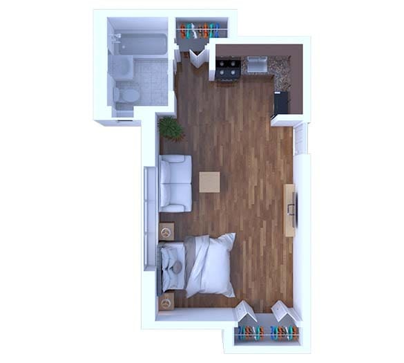 Floorplan - The Max Apartments