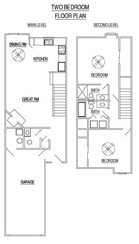 Floor plan - 205 W Nicholas Dr