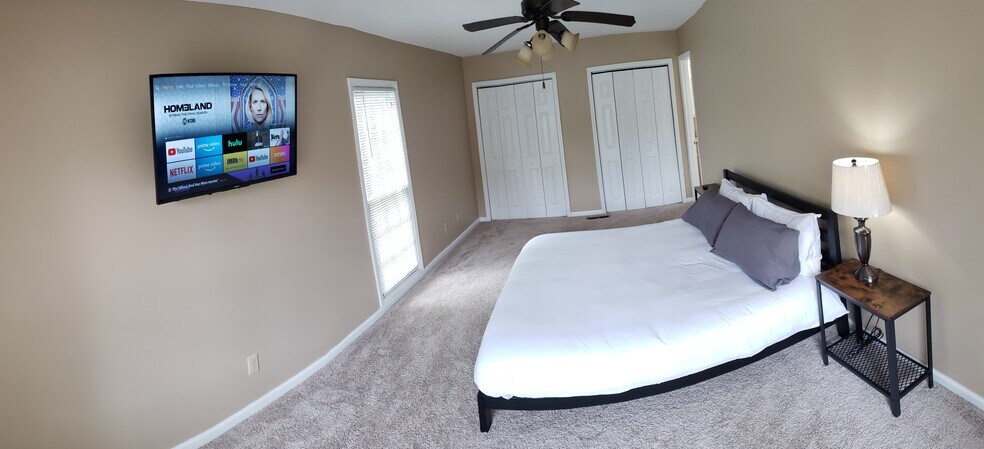 Master King Bed - 2412 Jerry Jones Drive