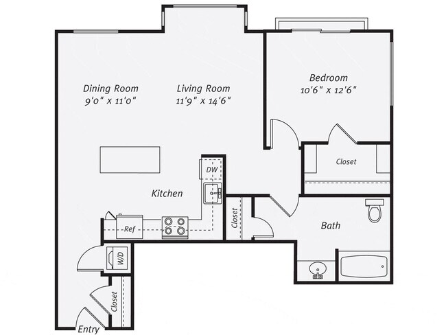 Floorplan - Wes on Western
