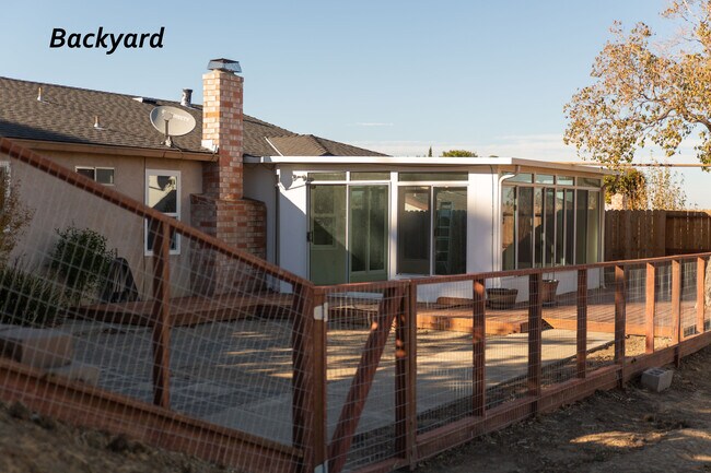 Backyard - 2229 San Remo Way