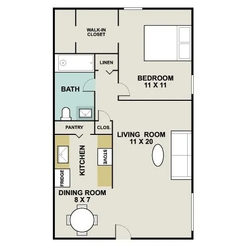 Floorplan - Collins Off Colter II