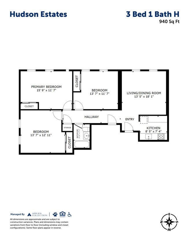 Floorplan - Hudson Estates