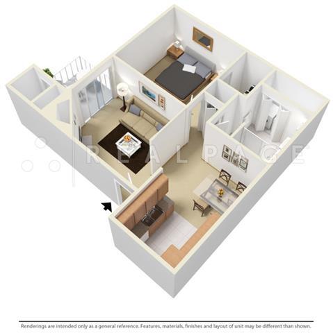 Floorplan - Plum Tree Park Apartments