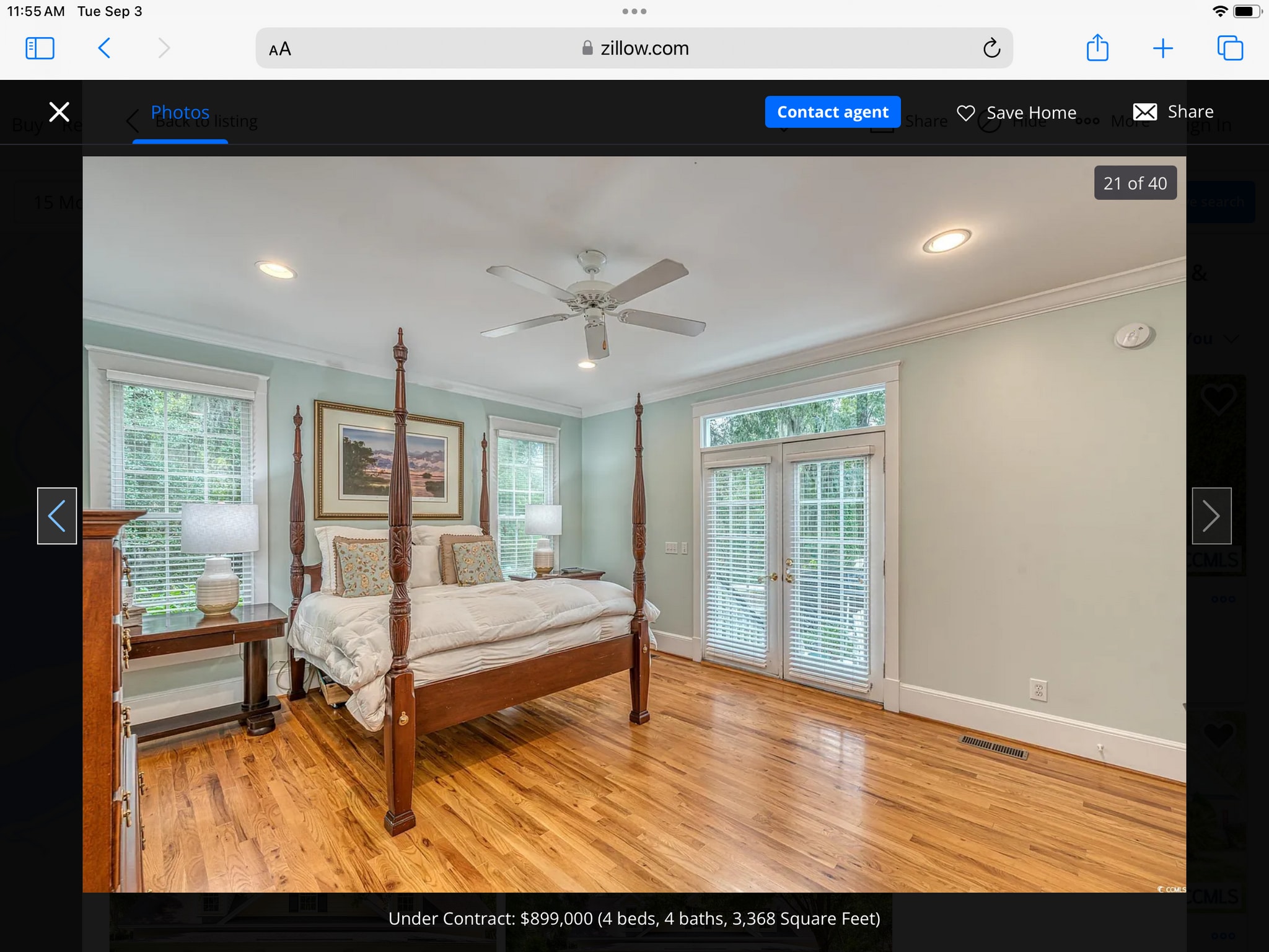 MB bedroom - 15 Morven Ln