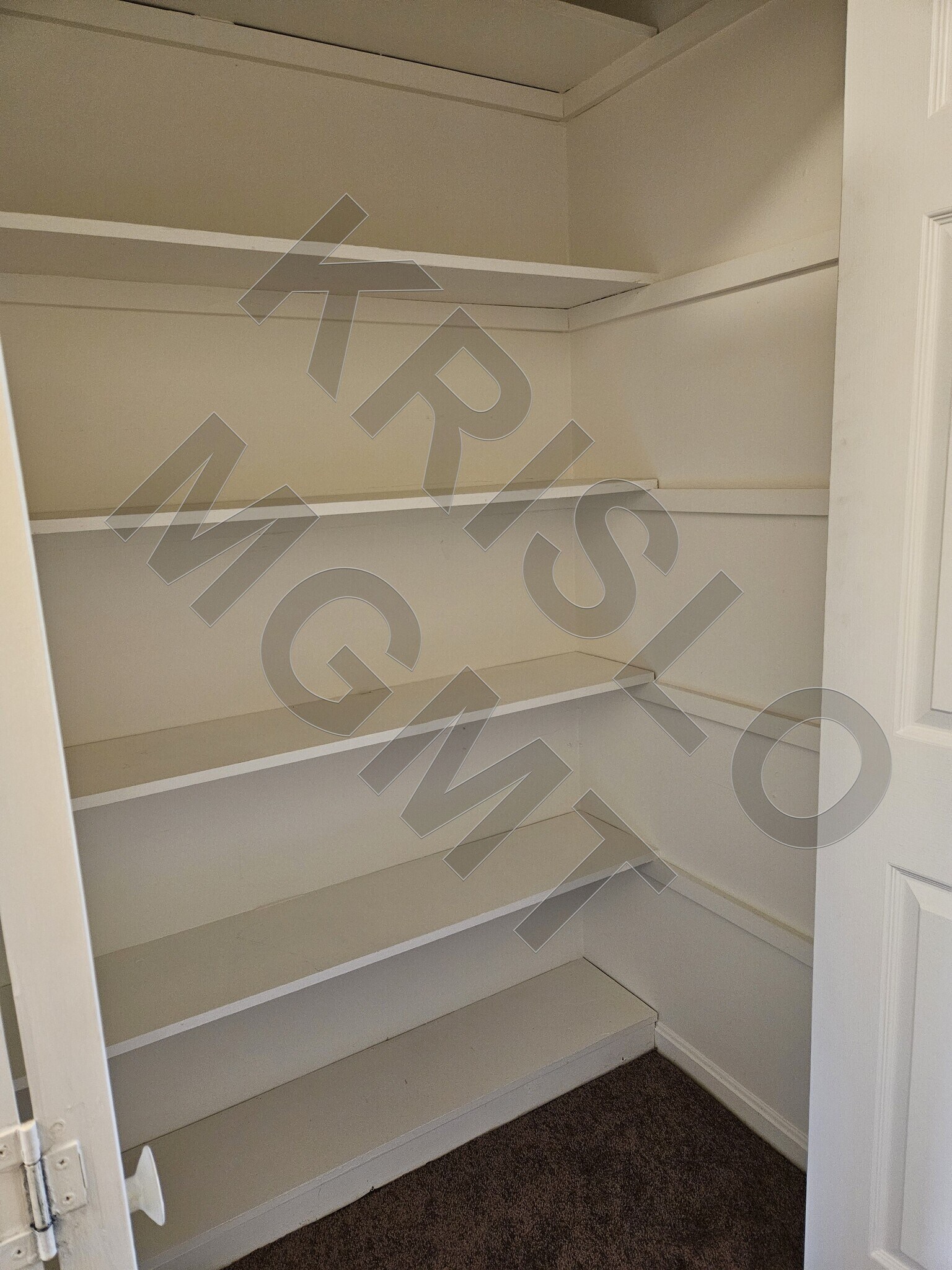 Linen Closet in Hallway - 923 Harwood Rd