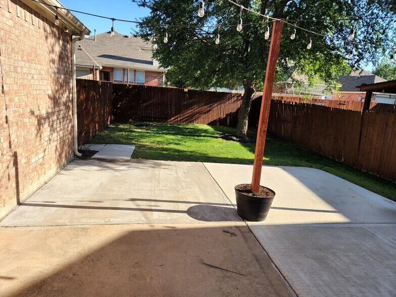 Backyard - 7207 Juniper Dr
