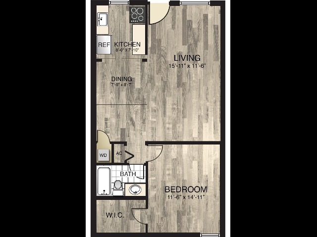 Floorplan - Las Brisas Gardens Apartments