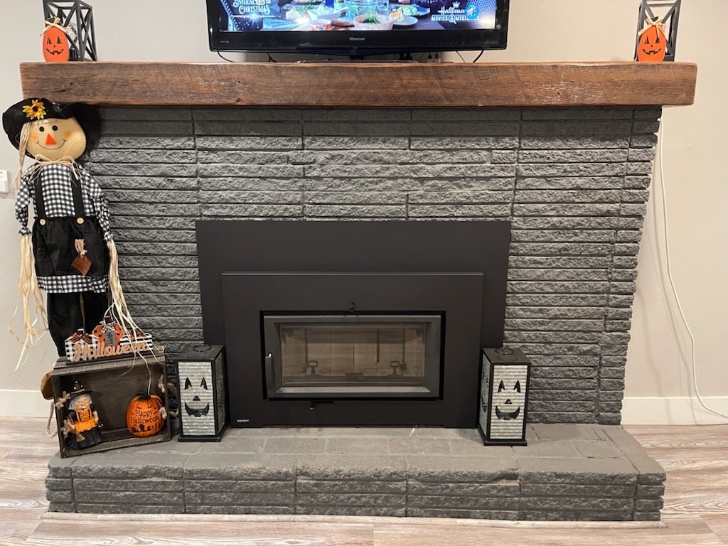 Fireplace - 3677 Lakeshore Blvd