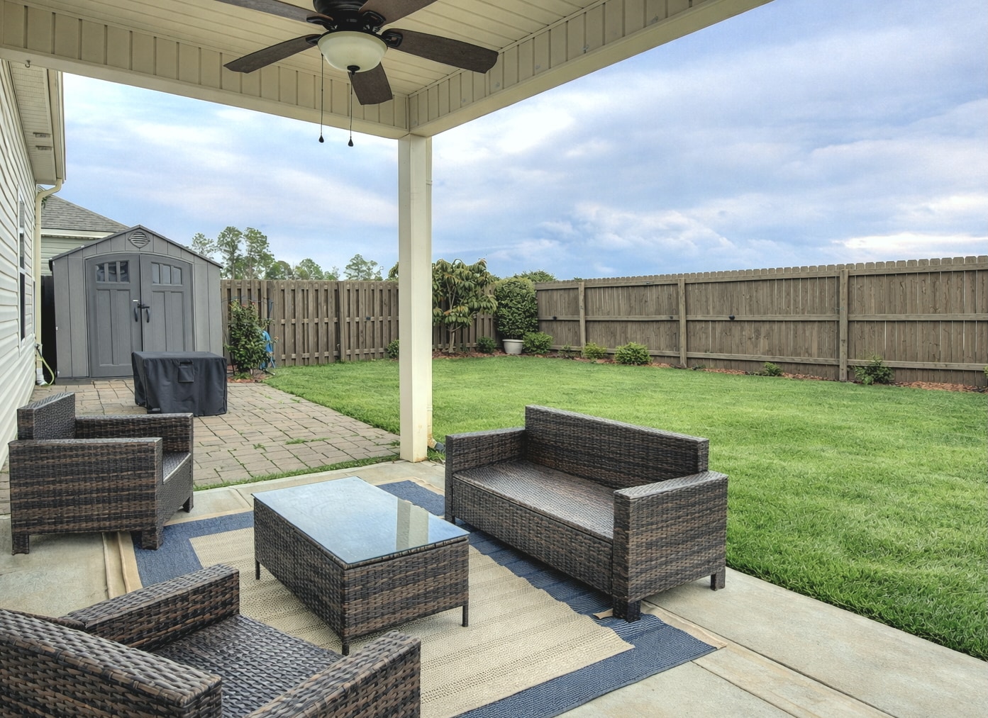 Back yard / Patio - 711 Argo Pass