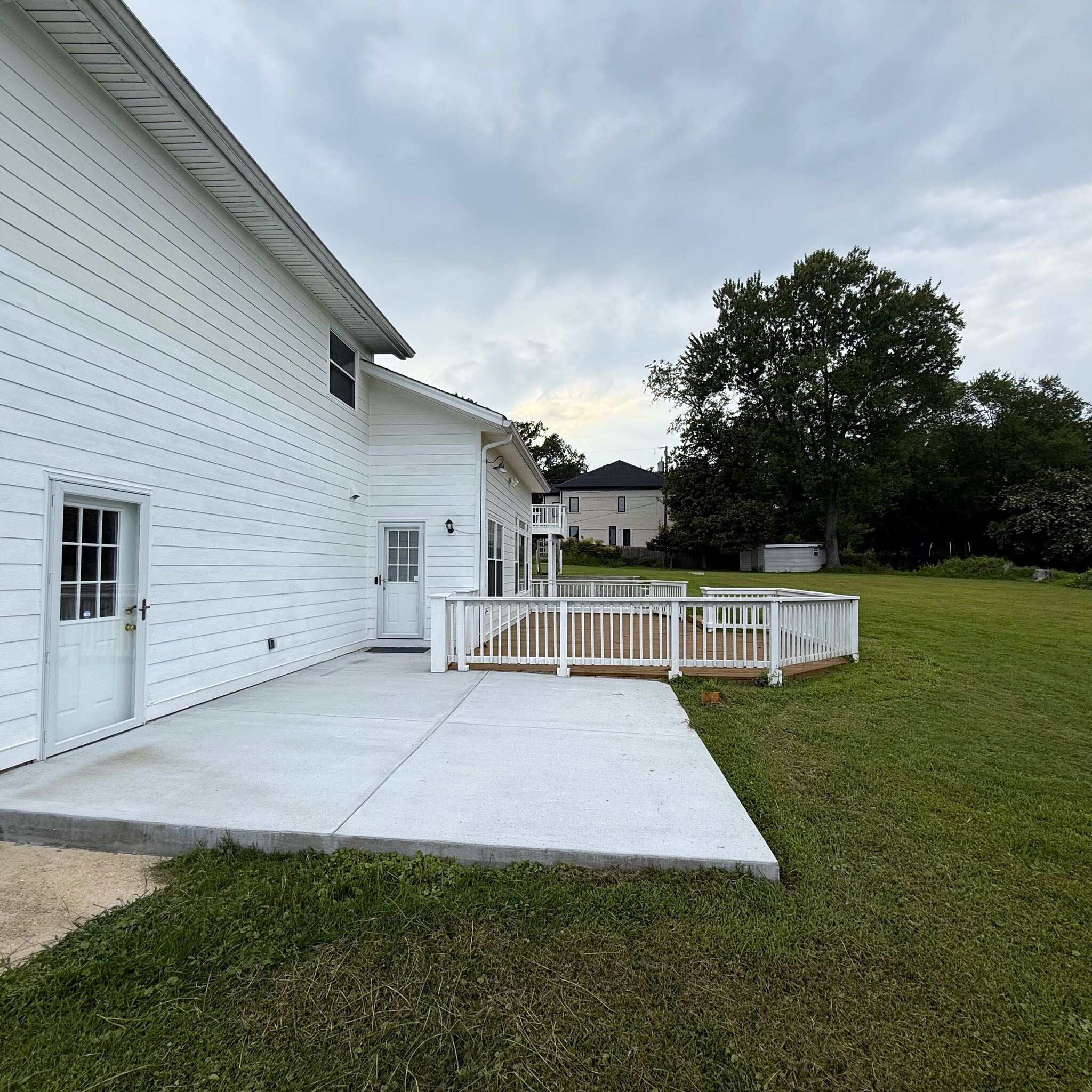 Patio off of great room and garage - 10828 Miller Rd