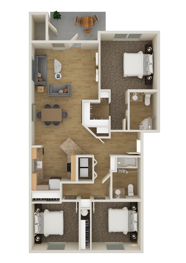 RHR_3x2 Unit D- 1189 SF_Floorplan.jpg - Reserve at Hunters Ridge