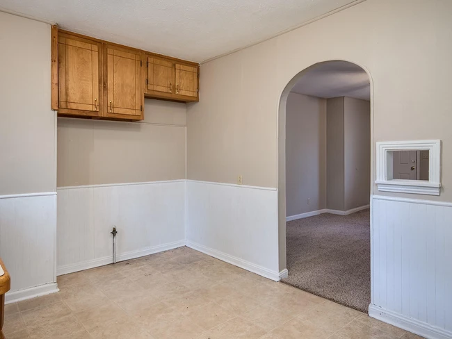 Kitchen - now has stove & fridge - 2708 N Fremont Ave