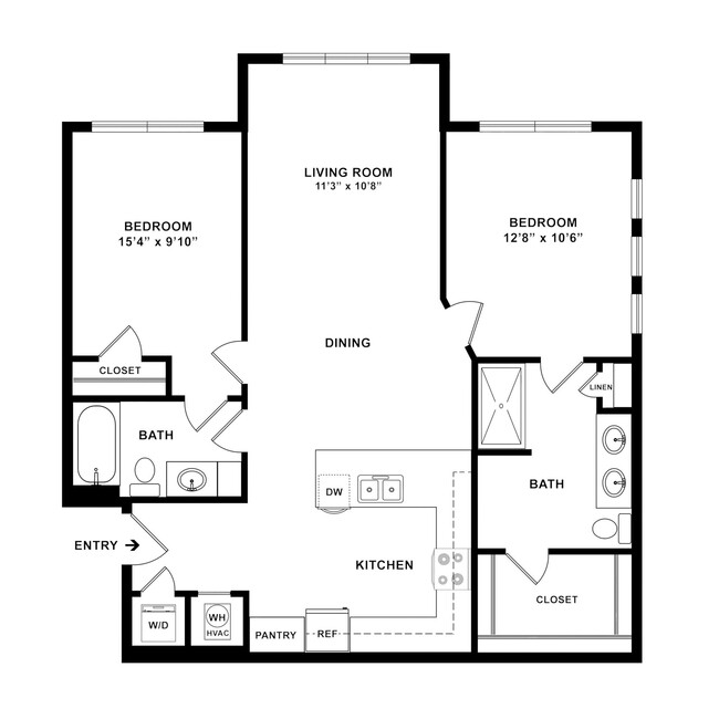 Floorplan - 4 Farms at Horse Pen Creek