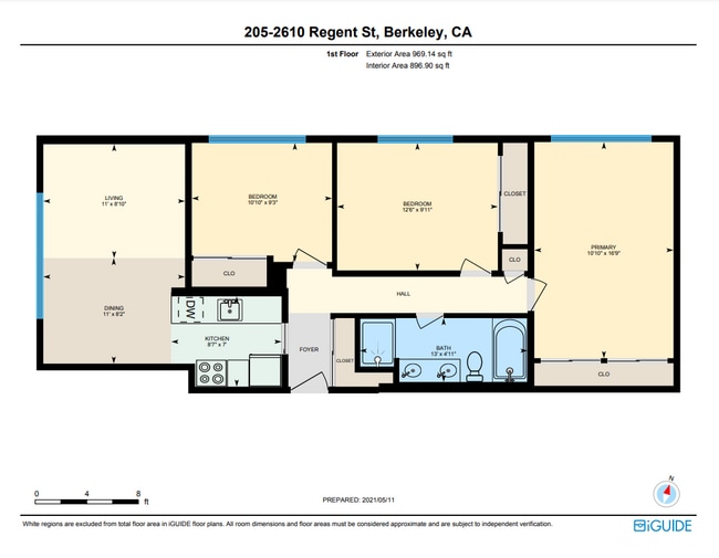 Floorplan - 2610 Regent St.