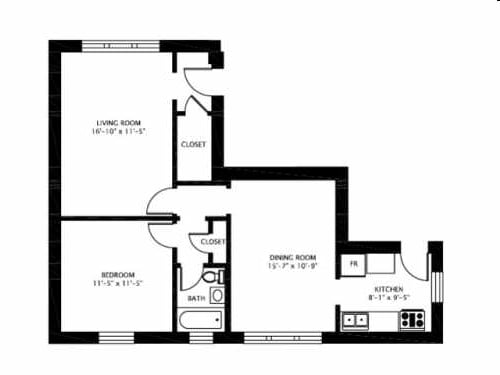 1BR/1BA - 5416 S. Woodlawn Avenue
