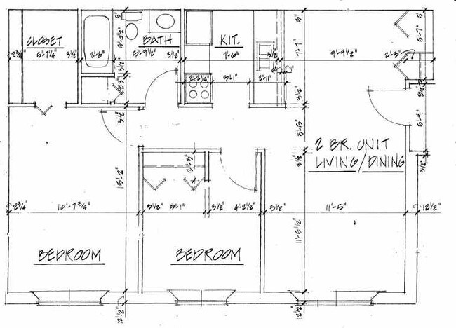 2BR/1BA - Oak Leaf Manor