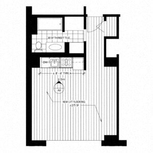 Floorplan - Walter Reed Apartments