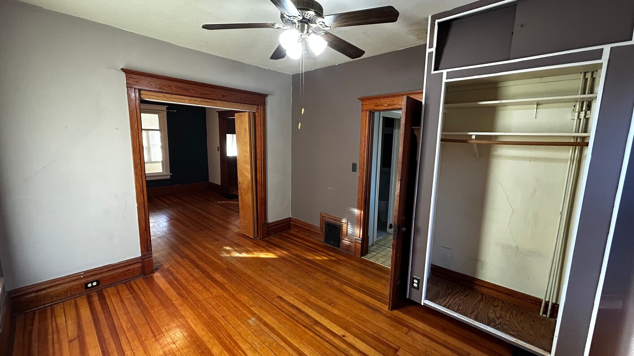 Bedroom (living room left; kitchen right) - 509 E Maple St