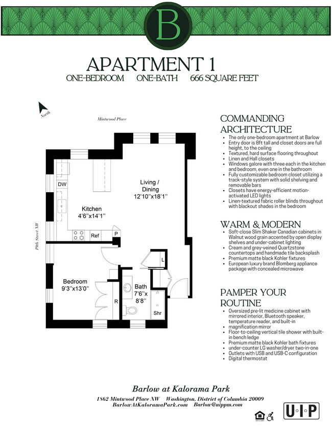 Floorplan - The Barlow at Kalorama Park