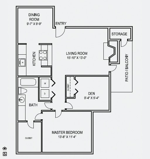 1BR/1BA - Casa Agave