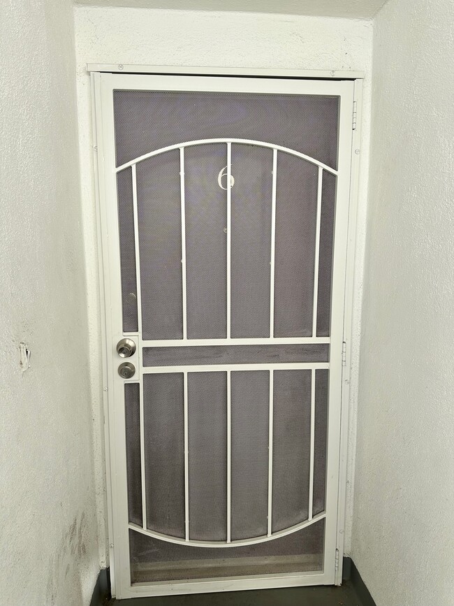 Gated Screen for Front Door - 1212 N Clark St