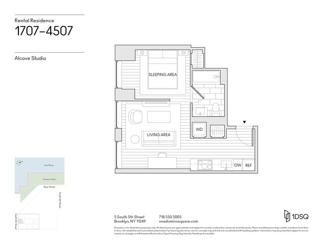 Floorplan - One Domino Square