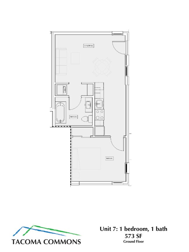 Floorplan - Tacoma Commons