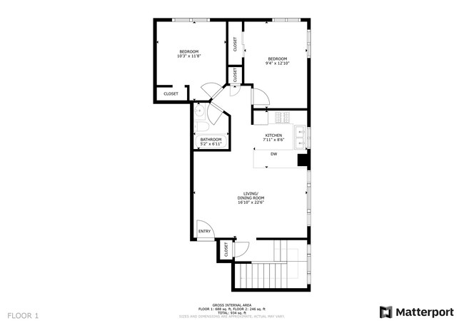 Floorplan - Cascade Apartments